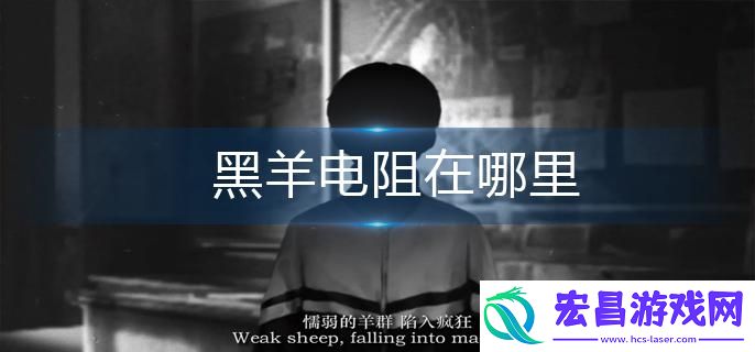 黑羊电阻位置在哪