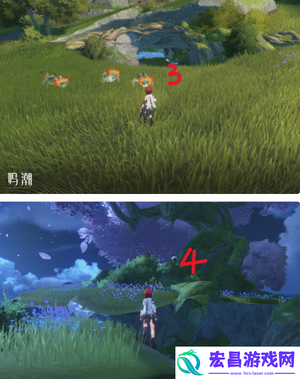 鸣潮中曲台地/今州城飞猎手位置
