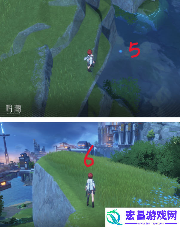 鸣潮中曲台地/今州城飞猎手位置