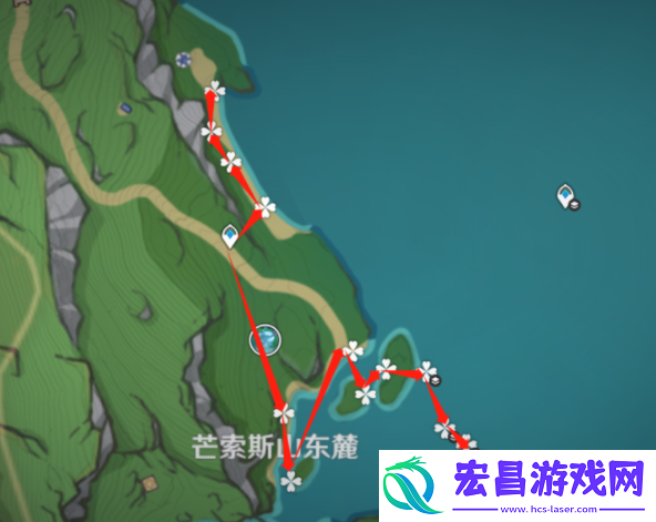 原神幽光星星采集位置图