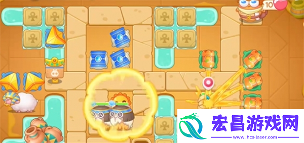 保卫萝卜4法老归来第25关攻略