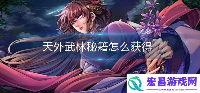 天外武林秘籍如何获取