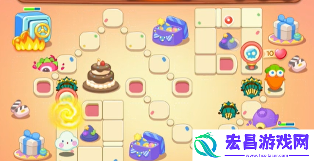保卫萝卜3生日狂欢第五十六关怎么过