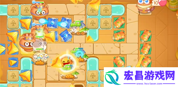保卫萝卜4法老归来第25关攻略