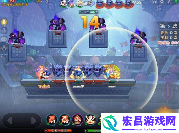 弹弹堂手游角斗场怎么打满分