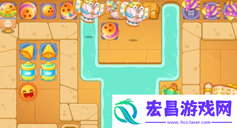 保卫萝卜4法老归来第27关怎么过