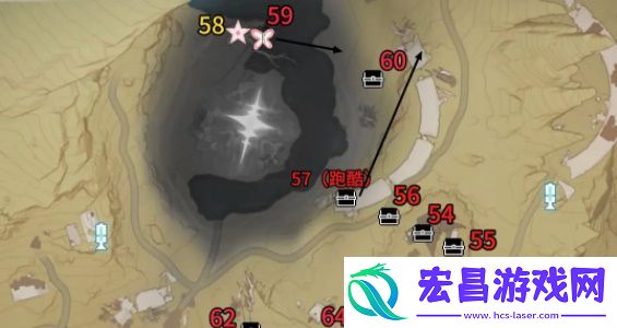 鸣潮荒石高地探索全收集