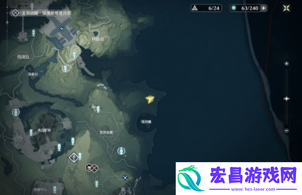 鸣潮弦月礁灯塔隐藏宝箱位置