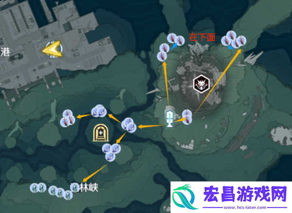鸣潮植珀/紫晶簇/红针晶簇/辉萤石采集路线