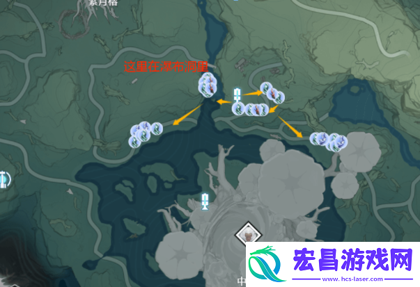 鸣潮植珀/紫晶簇/红针晶簇/辉萤石采集路线