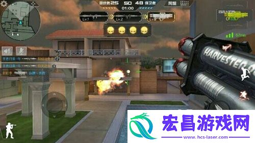 穿越火线火箭筒大乱斗别墅激战打法技巧介绍