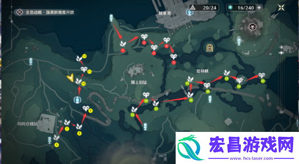 鸣潮暗系声骸刷怪位置