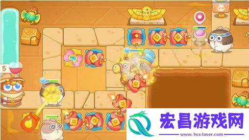 保卫萝卜4法老归来第26关通关图文攻略