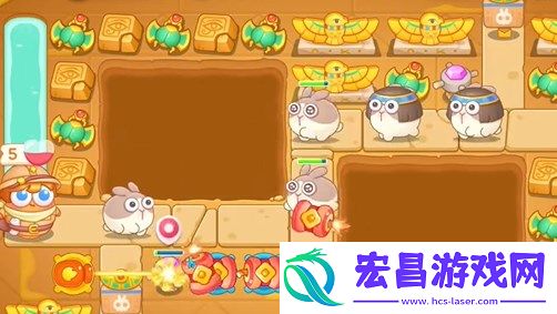 保卫萝卜4法老归来第26关通关图文攻略