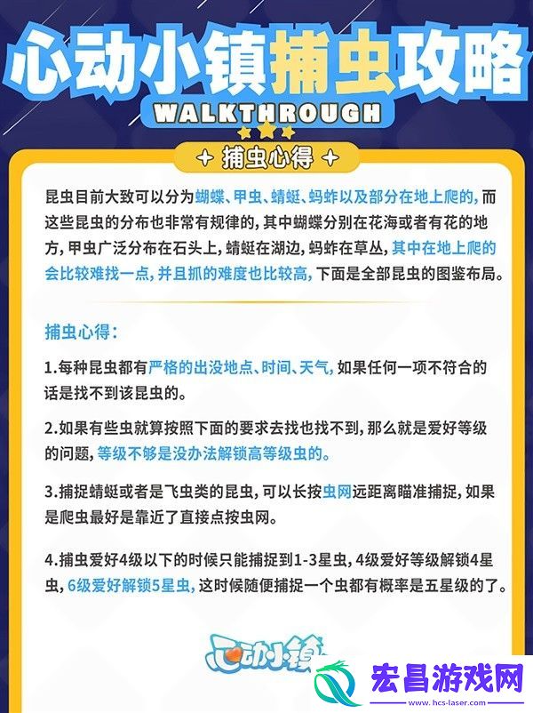 心动小镇全昆虫分布在哪