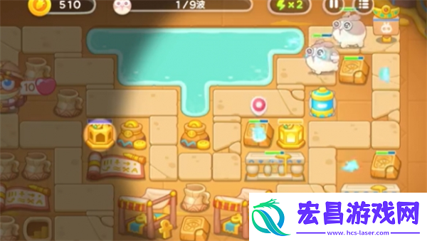 保卫萝卜4法老归来第七关怎么过