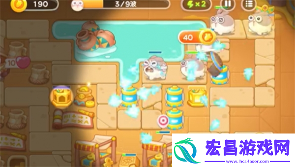 保卫萝卜4法老归来第七关怎么过