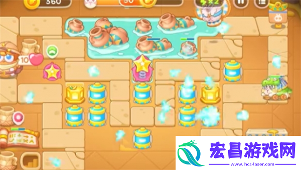 保卫萝卜4法老归来第七关怎么过