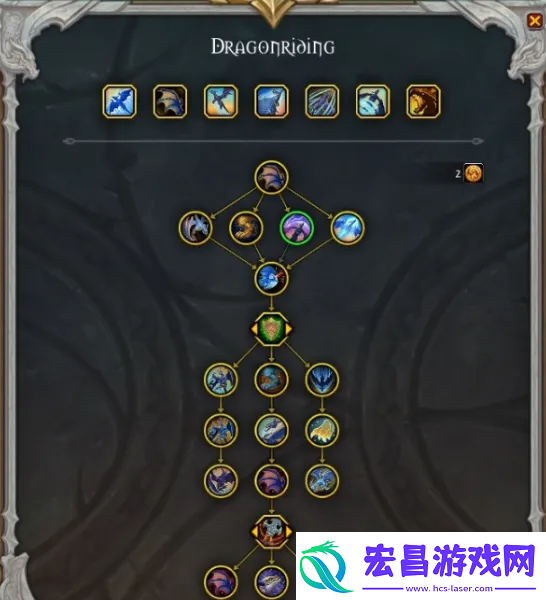 魔兽世界驭空术天赋树