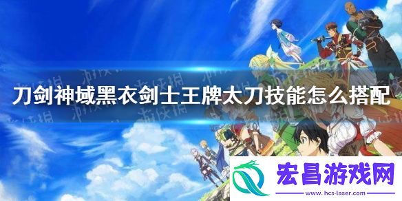 刀剑神域黑衣剑士王牌太刀技能怎么搭配太刀连招推荐