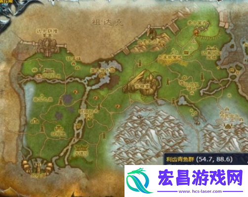 魔兽世界利齿青鱼在哪钓