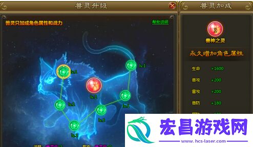 百战天下灵兽系统分析