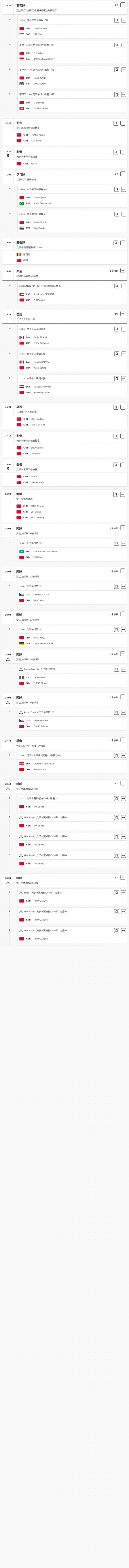 巴黎奥运会7月28日赛程2024奥运会7月28日参加比赛一览