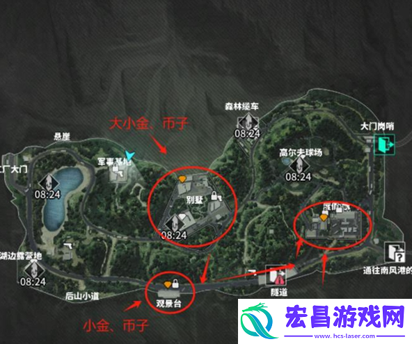 萤火突击秋山地图摸金跑图怎么玩