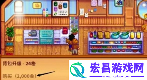 星露谷物语背包格子怎么增加