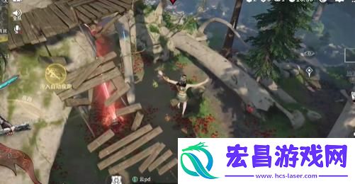 永劫无间手游森罗谷落地怎么搜点