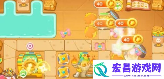 保卫萝卜4法老归来第10关怎么玩