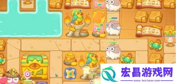 保卫萝卜4法老归来第10关怎么玩