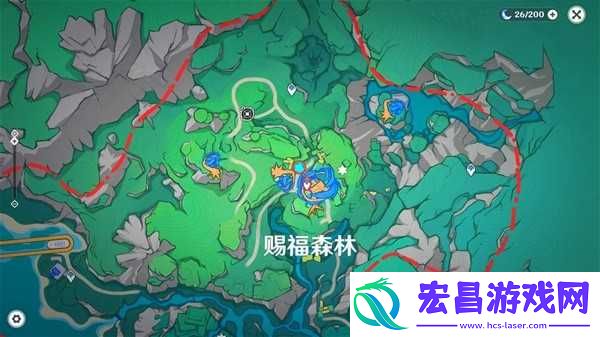 原神4.8赐福森林摩拉箱怎么收集
