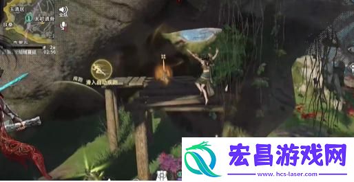 永劫无间手游森罗谷落地怎么搜点