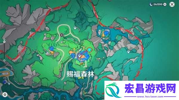 原神4.8赐福森林摩拉箱怎么收集