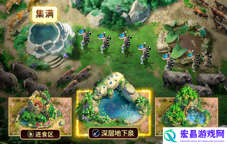 猛兽攻防玩法是什么