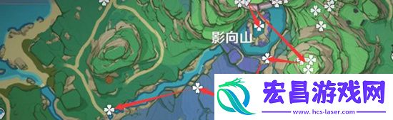 原神绯樱绣球位置在哪原神绯樱绣球位置讲解