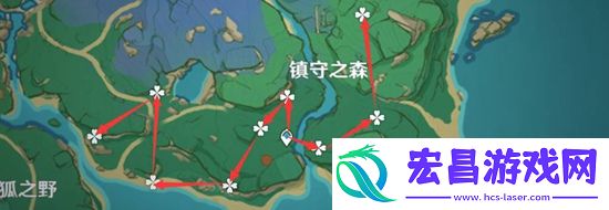 原神绯樱绣球位置在哪原神绯樱绣球位置讲解