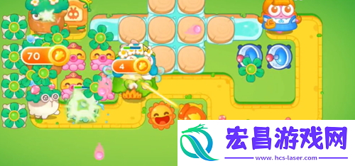 保卫萝卜4绿野奇缘第一关怎么过