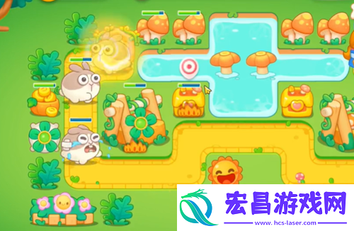 保卫萝卜4绿野奇缘第一关怎么过