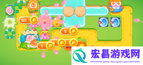 保卫萝卜4绿野奇缘第一关怎么过
