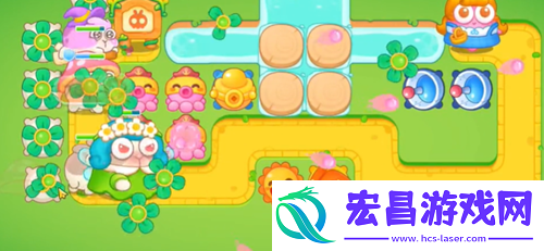 保卫萝卜4绿野奇缘第一关怎么过