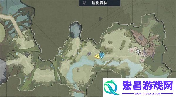 晶核古代巨树拍照地点在哪里