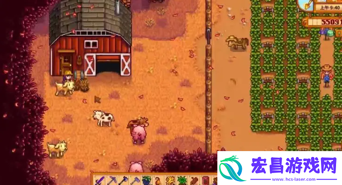 星露谷物语大畜棚怎么养动物