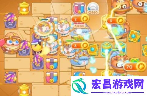 保卫萝卜4法老归来第36关图文攻略