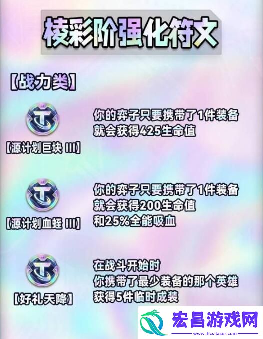 金铲铲之战s9海克斯图鉴都有什么
