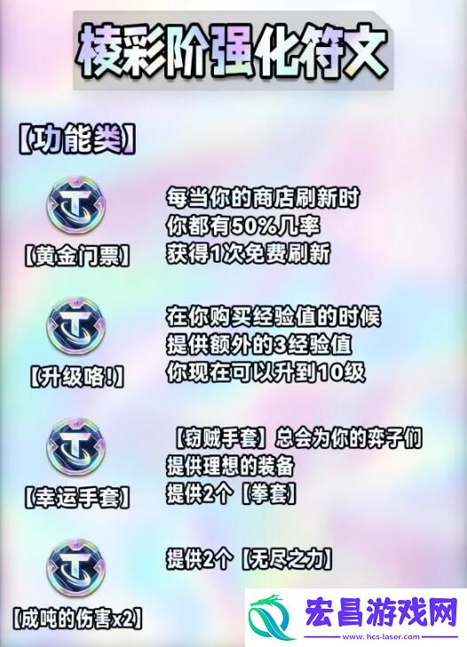 金铲铲之战s9海克斯图鉴都有什么