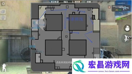 穿越火线巷战三点突破协防玩法技巧分析