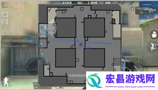 穿越火线巷战三点突破协防玩法技巧分析
