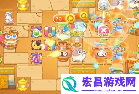 保卫萝卜4法老归来第36关图文攻略